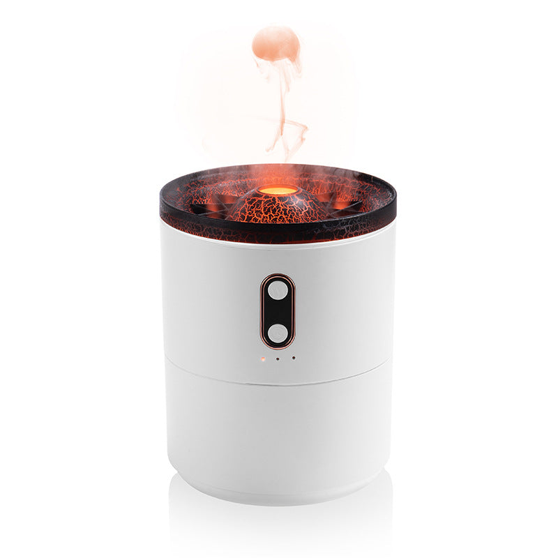 Volcano Flame Diffuser — Jellyfish Mist, USB