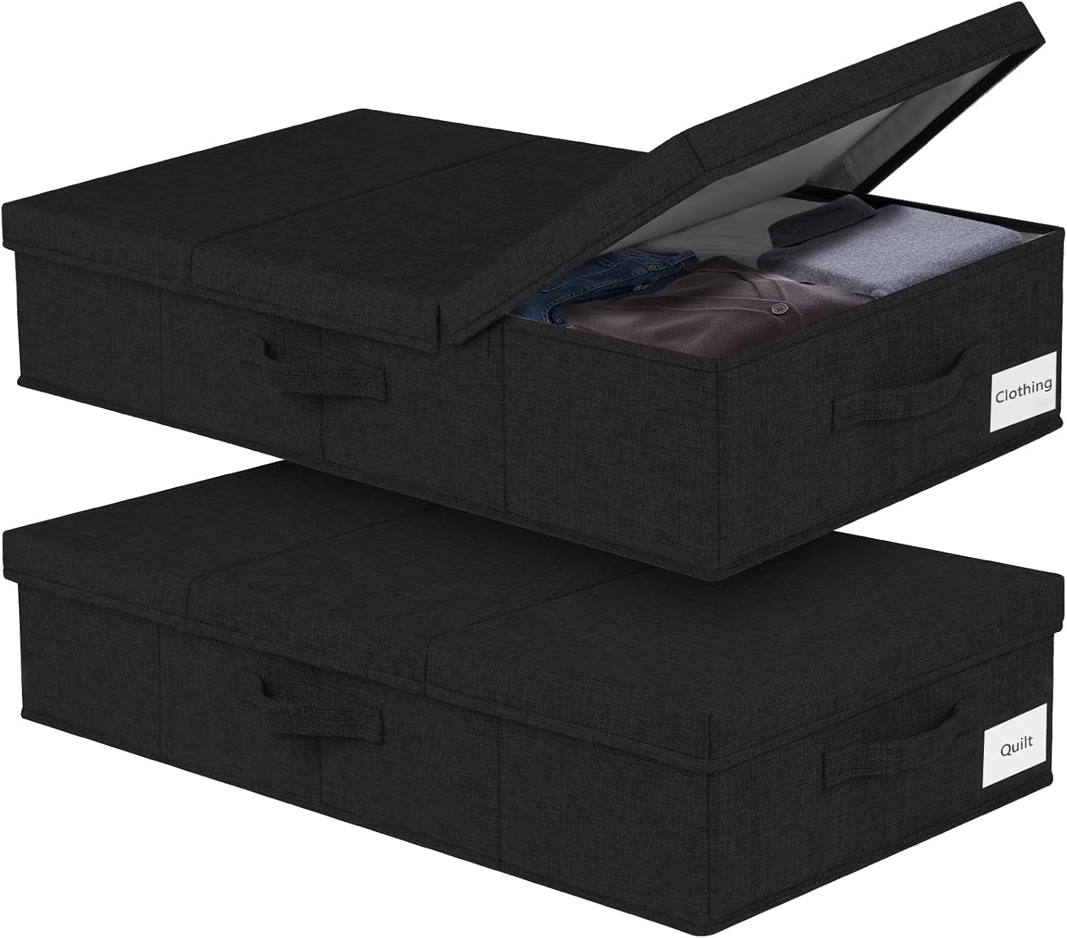 Under-bed storage boxes