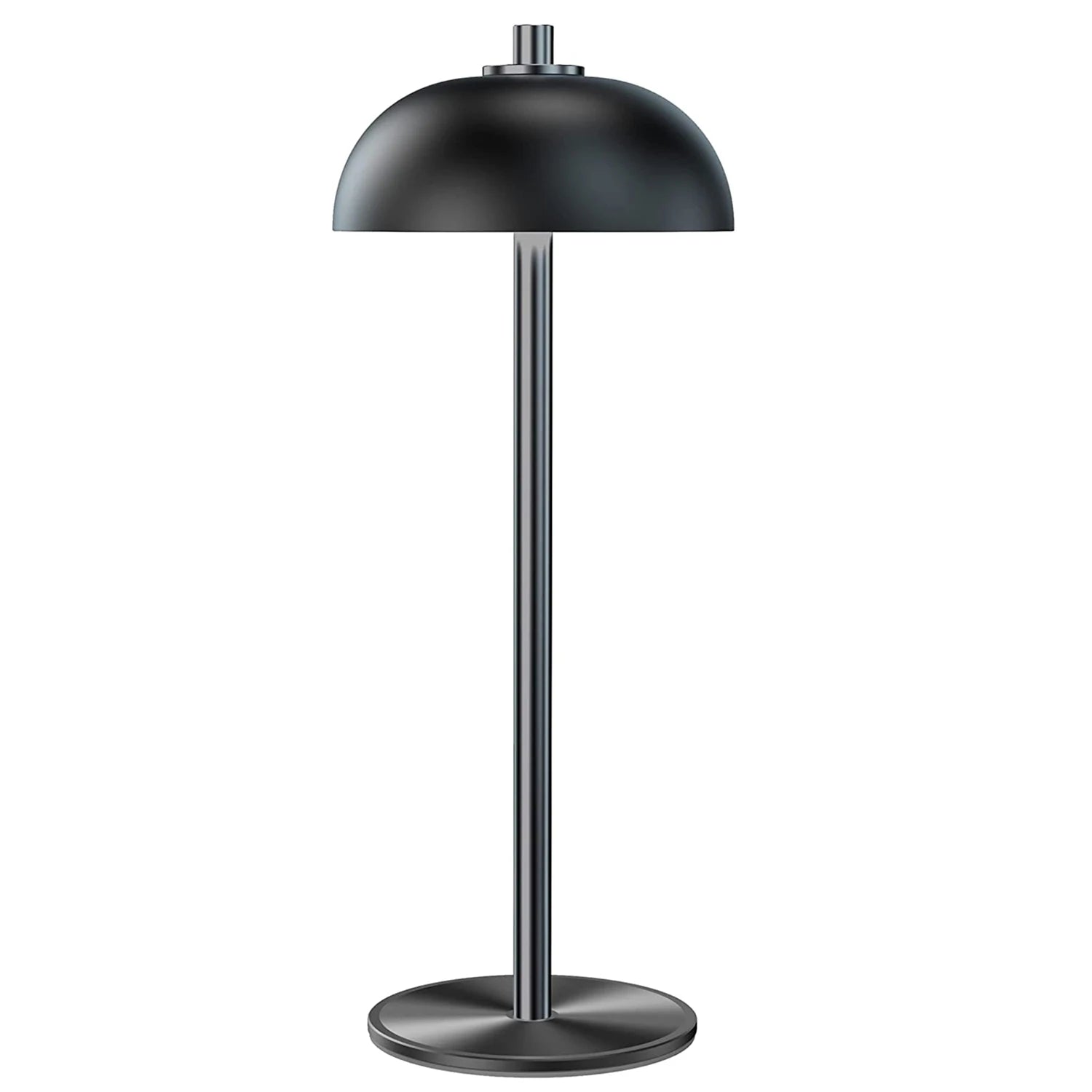 Cordless mushroom table lamp